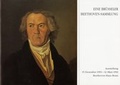 Cover: Eine Br&uuml;sseler Beethoven-Sammlung - Gemeinn&uuml;tziger Verein "Beethoven-Haus Bonn"