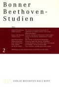 Cover: Bonner Beethoven-Studien - Gemeinn&uuml;tziger Verein "Beethoven-Haus Bonn"