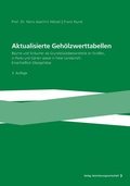 Cover: Aktualisierte Geh&ouml;lzwerttabellen - VVW Verlag Versicherungswirtschaft