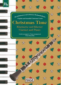Abbildung von: Christmas Time für Klarinette und Klavier - Hage Musikverlag