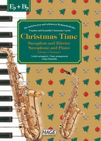 Abbildung von: Christmas Time für Saxophon und Klavier - Hage Musikverlag