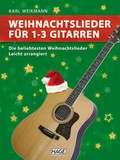 Cover: Weihnachtslieder f&uuml;r 1-3 Gitarren - Hage Musikverlag