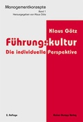 Cover: F&uuml;hrungskultur - Edition Rainer Hampp