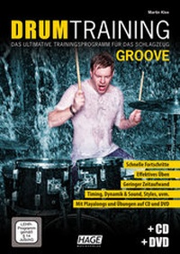 Abbildung von: Drum Training Groove + CD + DVD - Hage Musikverlag
