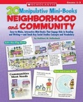 Cover: 20 Manipulative Mini-Books: Neighborhood and Community - Scholastic US
