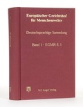 Cover: Europ&auml;ischer Gerichtshof f&uuml;r Menschenrechte, Deutschsprachige Sammlung - Engel, Norbert P