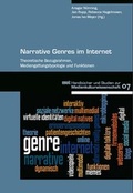 Cover: Narrative Genres im Internet - WVT Wissenschaftlicher Verlag Trier