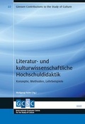 Cover: Literatur- und kulturwissenschaftliche Hochschuldidaktik - WVT Wissenschaftlicher Verlag Trier
