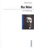 Cover: Max Weber zur Einf&uuml;hrung - Junius