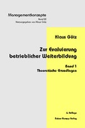 Cover: Zur Evaluierung beruflicher Weiterbildung - Edition Rainer Hampp