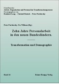 Cover: Zehn Jahre Personalarbeit in den neuen Bundesl&auml;ndern - Edition Rainer Hampp
