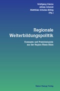 Cover: Regionale Weiterbildungspolitik - Edition Rainer Hampp