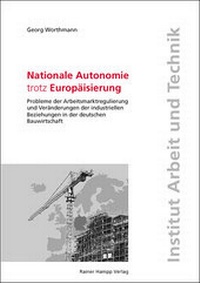 Abbildung von: Nationale Autonomie trotz Europäisierung - Edition Rainer Hampp