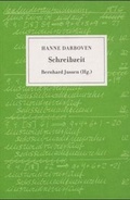 Cover: Hanne Darboven - Schreibzeit - K&ouml;nig, Walther