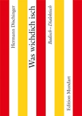 Cover: Was wichdich isch - Lindemanns VERLAG & AGENTUR