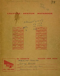 Enlarge image Cover: George Brecht. Notebook VI. - König, Walther