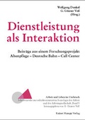 Cover: Dienstleistung als Interaktion - Edition Rainer Hampp