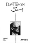 Cover: Donald Davidson zur Einf&uuml;hrung - Junius