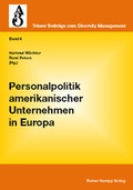 Cover: Personalpolitik amerikanischer Unternehmen in Europa - Edition Rainer Hampp