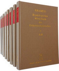 Abbildung von: Etymologisches Wörterbuch des Dolomitenladinischen. Acht Bände - Buske, H