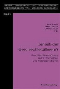 Enlarge image Cover: Jenseits der Geschlechterdifferenz? - Edition Rainer Hampp