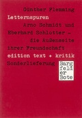 Cover: Letternspuren - edition text + kritik