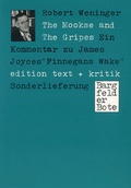 Cover: The Mookse and The Gripes - edition text + kritik