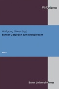Cover: Bonner Gespr&auml;ch zum Energierecht - V&R unipress