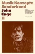 Cover: John Cage II - edition text + kritik
