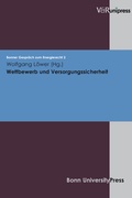 Cover: Wettbewerb und Versorgungssicherheit - V&R unipress
