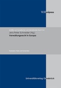 Cover: Verwaltungsrecht in Europa - V&R unipress