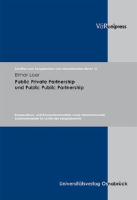 Abbildung von: Public Private Partnership und Public Public Partnership - V&R unipress