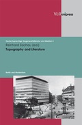 Cover: Topography and Literature - V&R unipress