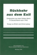Cover: R&uuml;ckkehr aus dem Exil - edition text + kritik