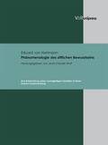 Cover: Ph&auml;nomenologie des sittlichen Bewusstseins - V&R unipress