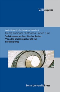 Abbildung von: Self-Assessment an Hochschulen: Von der Studienfachwahl zur Profilbildung - V&R unipress