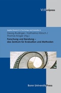 Cover: Forschung und Beratung - Das Zentrum f&uuml;r Evaluation und Methoden - V&R unipress