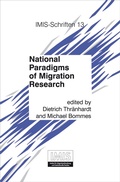 Cover: National Paradigms of Migration Research - V&R unipress