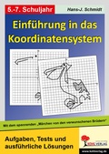 Cover: Einf&uuml;hrung in das Koordinatensystem - KOHL VERLAG Der Verlag mit dem Baum