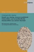 Cover: Rudolf von Jhering. Anonym publizierte Fr&uuml;hschriften und unver&ouml;ffentlichte Handschriften aus seinem Nachla&szlig; - V&R unipress