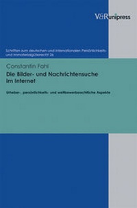 Abbildung von: Die Bilder- und Nachrichtensuche im Internet - V&R unipress