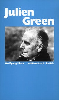 Enlarge image Cover: Julien Green - edition text + kritik