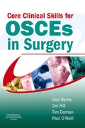 Cover: Core Clinical Skills for OSCEs in Surgery - Churchill Livingstone