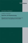 Cover: Sprache und Anerkennung - V&R unipress