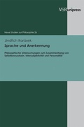 Cover: Sprache und Anerkennung - V&R unipress