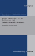 Cover: Freiheit - Sicherheit - (Straf)Recht - V&R unipress