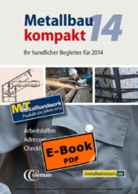 Abbildung von: Metallbau kompakt 2014 (E-Book) - Coleman, Ch