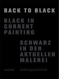 Cover: back to black - Kehrer Verlag