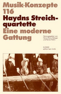Enlarge image Cover: Haydns Streichquartette - edition text + kritik