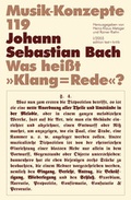 Cover: Johann Sebastian Bach - edition text + kritik